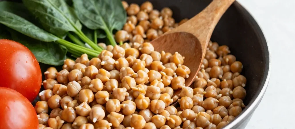 Make a Weeknight Chickpea and Spinach Skillet